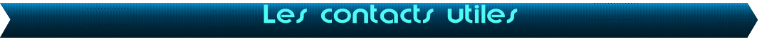 Les contacts utiles