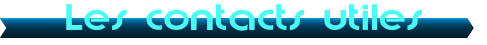 Les contacts utiles