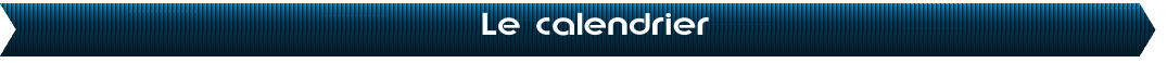 Le calendrier